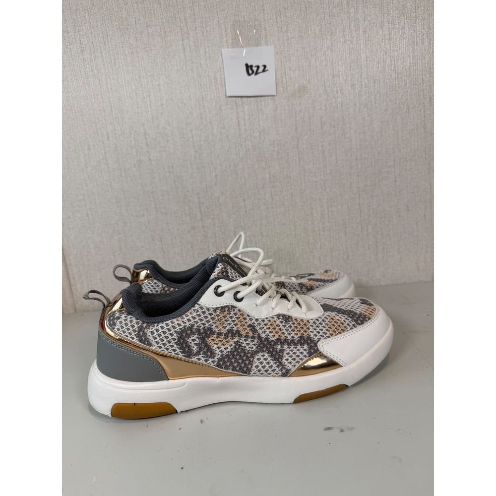 OrthoComfoot Womens Orthopedic Lace Up Mesh Walking Shoes Size 9 US